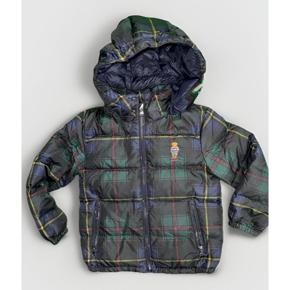 Polo Ralph Lauren Holiday Multicolor Plaid Jacket - Boys Size 5
